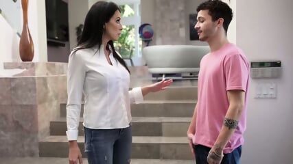 Big Tit Milf Gets A Young Dick
