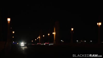 BLACKEDRAW Busty Blonde MILF Loves To Deepthroat Huge BBC