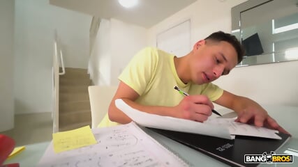 BANGBROS Casca Akashova Gets A Messy Facial After A Wild Fuck With Her Son's College Friend