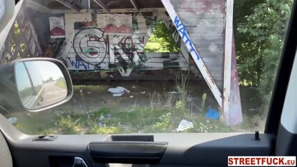 Street Fuck Ride On Temptation Highway For Oxana Chic