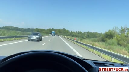Street Fuck Ride On Temptation Highway For Oxana Chic