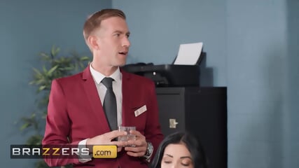 BRAZZERS Clea Gaultier & Chris Cobalt Want To Make Business With Danny But First They Must Have A 3some With Him