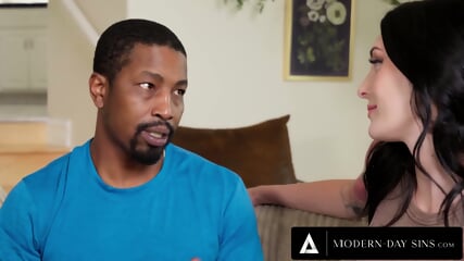 MODERN DAY SINS Naughty Charlotte Sins Teases Her Stepsister's Husband For Hard Anal Sex