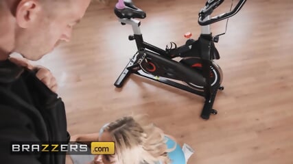 BRAZZERS Lana Wolf Is So Horny That When She Sees Danny D In The Gym She Jumps On His Cock Right Away