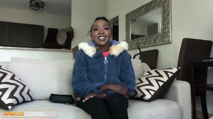 Tiny Black Teen Believes Casting Agent And Ends Up Fucked Hard On A Couch! Tiny Black Teen Believes Casting Agent And Ends Up Fucked Hard On A Couch!