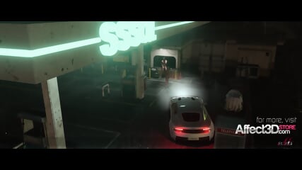 Self Service Station 3D Animation Porn