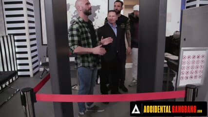ACCIDENTAL GANGBANG Sexy Passanger Whitney Wright Gets Gangbanged By Security Airport Guys
