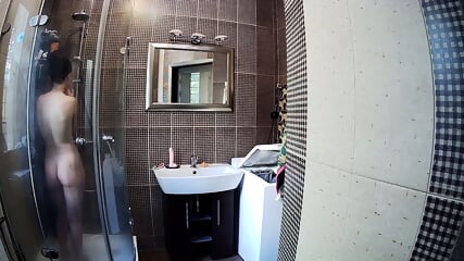 Hot Petite Girl Stella Taking A Shower
