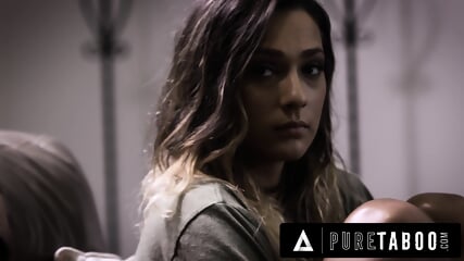 PURE TABOO Stepsisters Emily Willis & Jaye Summers Lose Their Virginity To Family Friend PART 1 2