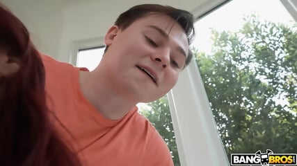 BANGBROS Anthony Pierce Doesn't Want To Get In Trouble But Stepmom Lilian Stone Assures Him His Dad Won't Find Out
