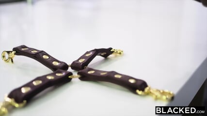 BLACKED Alina Has Rough Kinky Sex With 2 Huge BBCs