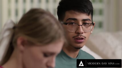 MODERN DAY SINS Hormonal Teens Lose Their Virginity And Ends With Hot Facial After Sex