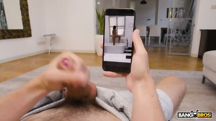BANGBROS Nuria Millan Rides A Dick In Reverse, Getting Her Tight Asshole Stretched In POV