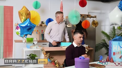 BRAZZERS Birthday Party Turns Into Chloe Surreal Getting Pounded In The Ass By Her Boyfriend's Brother