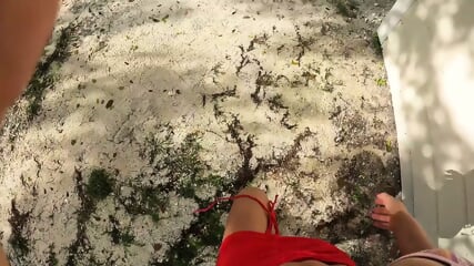 Amateur Italian MILF Public Outdoor POV Sex With Old Classmate Amateur Italian MILF Public Outdoor POV Sex With Old Classmate