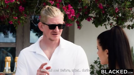 BLACKED Petite Stunner Sophie Weber Gets Her Holes Filled During Rough DP