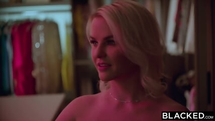 BLACKED Cute Blonde Vic Shares BBC Fantasy With Hubby