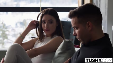 TUSHY Anal Crazy Ski Instructor Liya Shows Off Her Skills