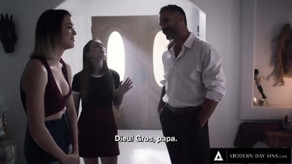 MODERN DAY SINS Naughty Anny Aurora Sneaks Bang Her BFF's Stepdad FRENCH SUBTITLES